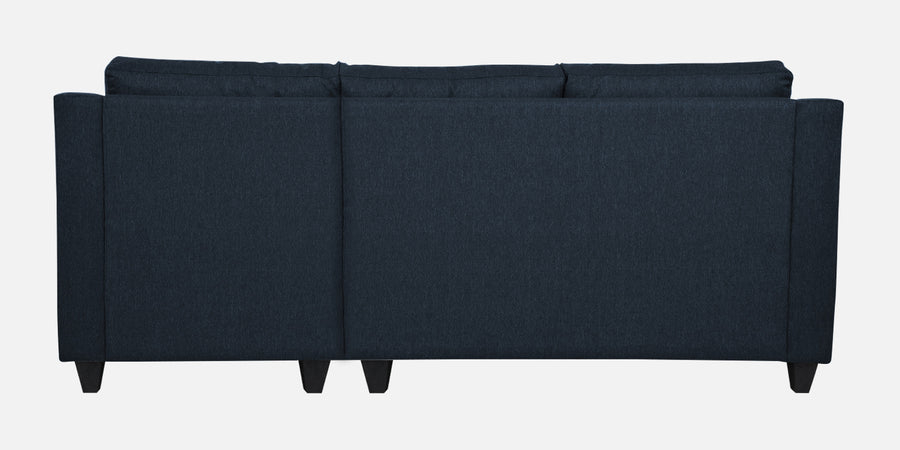 Welly Fabric Lhs Sectional Sofa 2 Lounger In Denim Blue Colour - Febonic Living