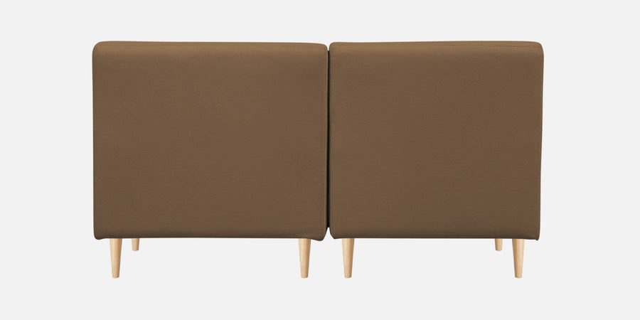 Woody Fabric 2 Seater Sofa In Dusty Peach Colour - Febonic Living