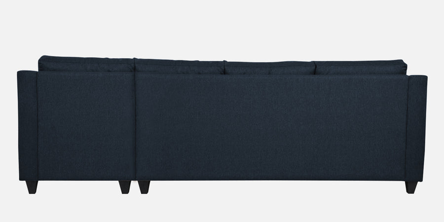 Welly Fabric Lhs Sectional Sofa 3 Lounger In Denim Blue Colour - Febonic Living
