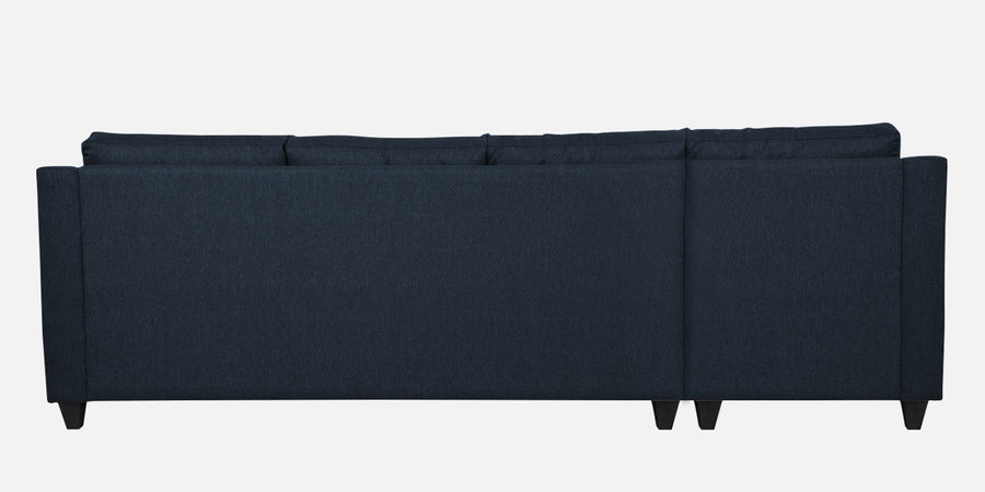 Welly Fabric Rhs Sectional Sofa 3 Lounger In Denim Blue Colour - Febonic Living