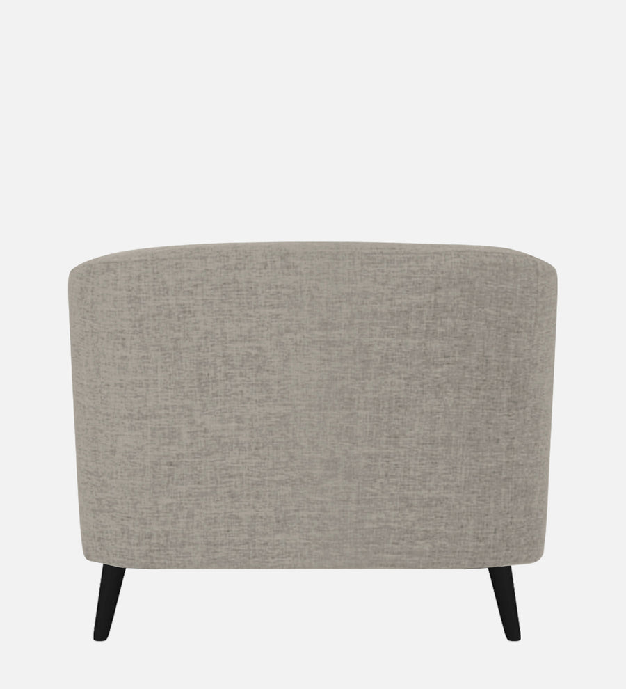 Casper Fabric 1 Seater Sofa In Ash Grey Colour - Febonic Living