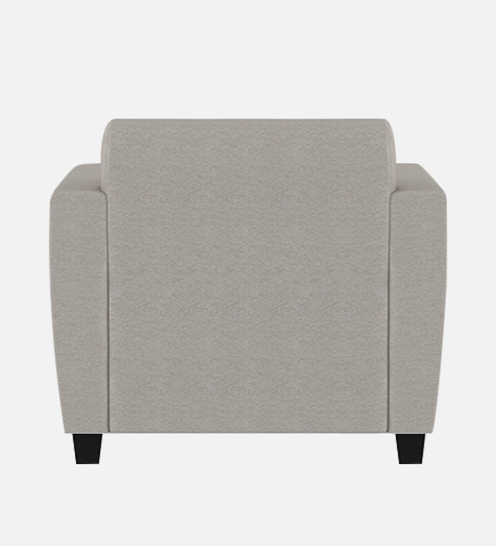 Gozi Fabric 1 Seater Sofa In Lit Grey Colour