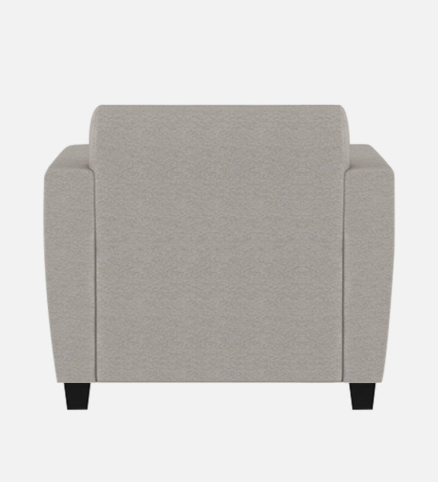 Gozi Fabric 1 Seater Sofa In Ash Grey Colour - Febonic Living