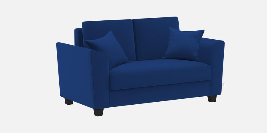 Daku Fabric 2 Seater Sofa In Royal Blue Colour - Febonic Living