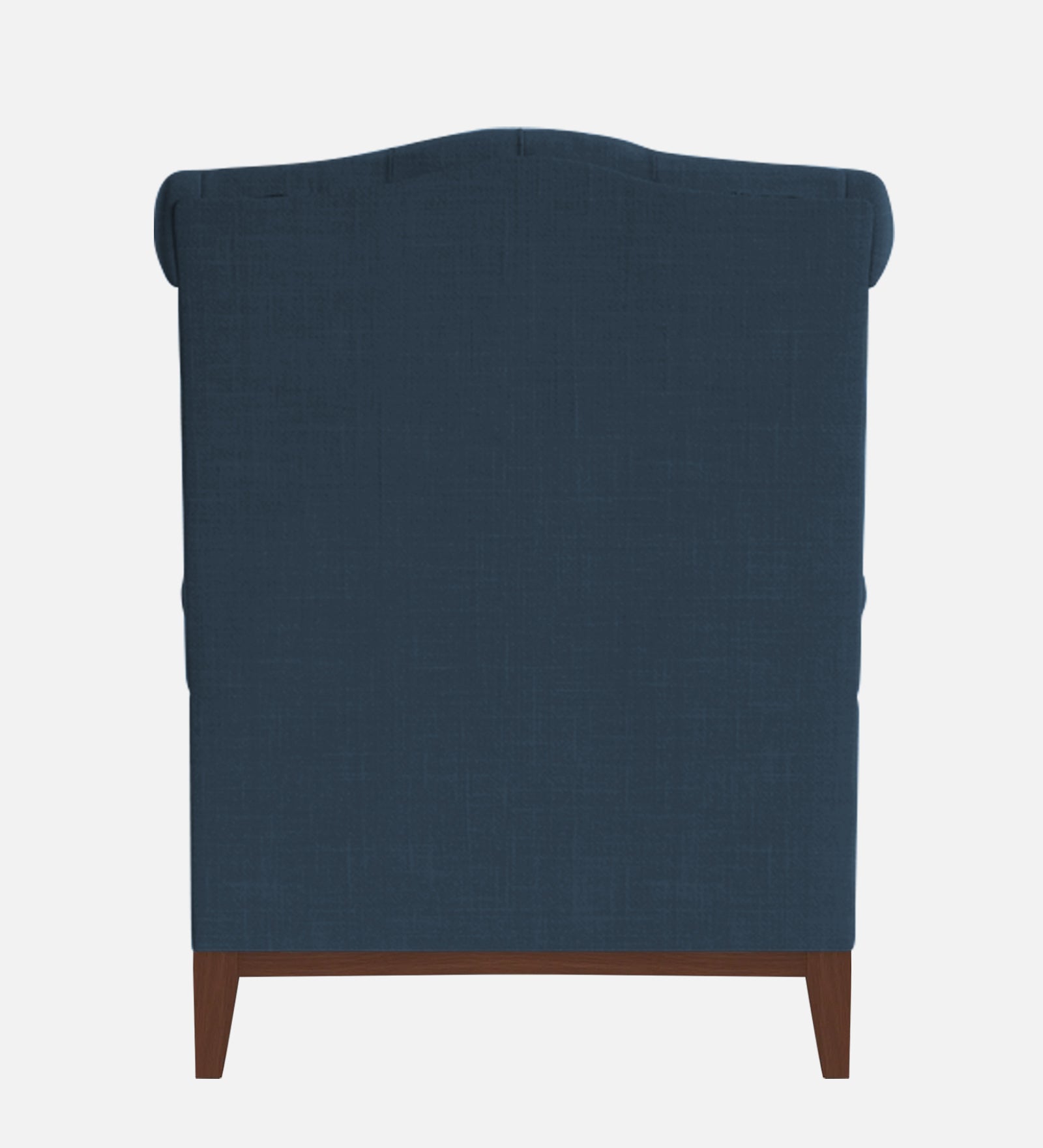 Nory Fabric 1 Seater Wing Chair in Light Blue Colour