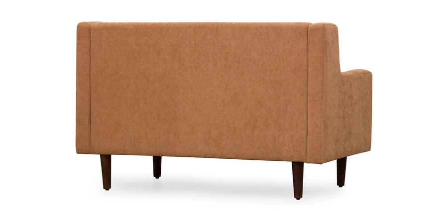 Lucy Fabric 2 Seater Sofa In Cosmic Beige Colour - Febonic Living
