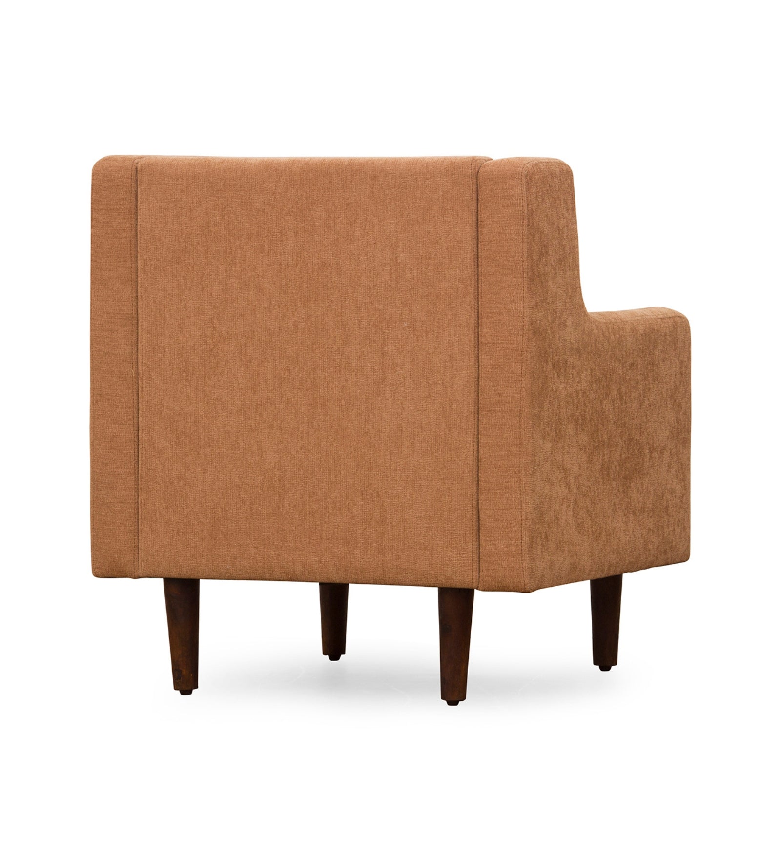 Emma Fabric Accent Chair in Beige Colour