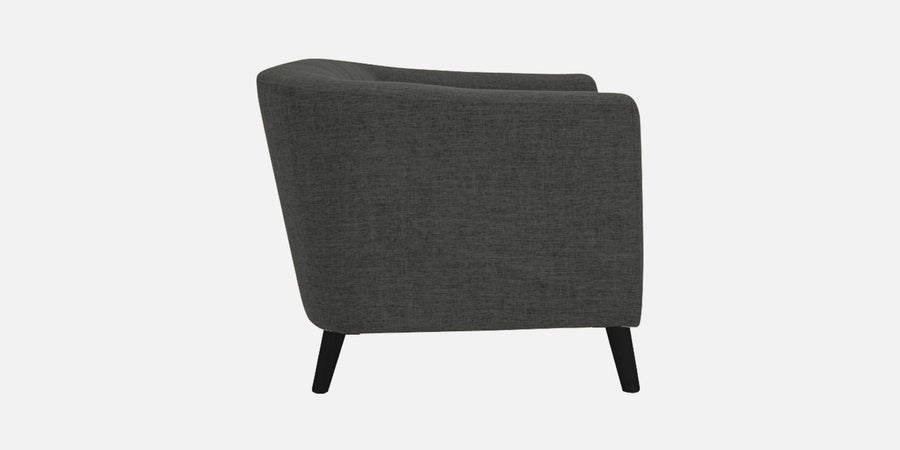 Casper Fabric 3 Seater Sofa In Charcoal Grey Colour - Febonic Living