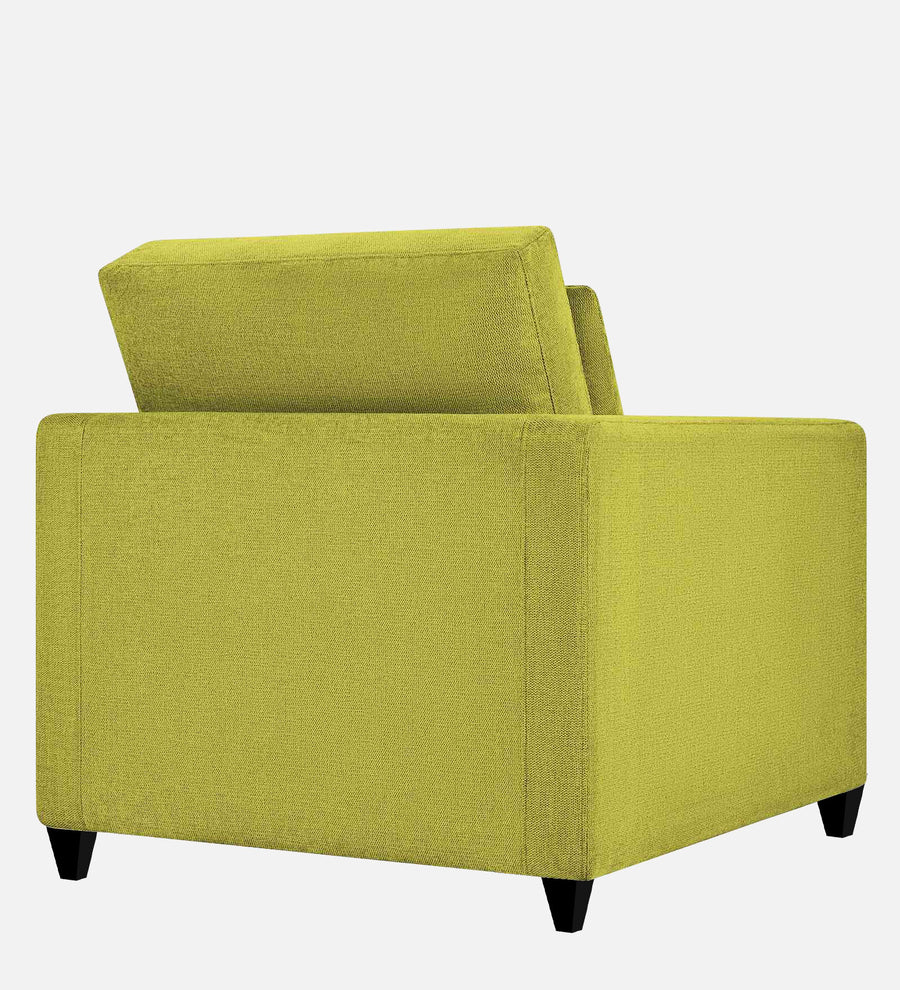 Kera Fabric 1 Seater Sofa In Parrot Green Colour - Febonic Living