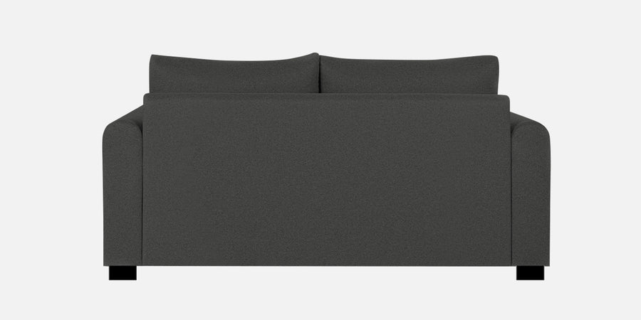 Sigma Fabric 2 Seater Sofa In Charcoal Grey Colour - Febonic Living