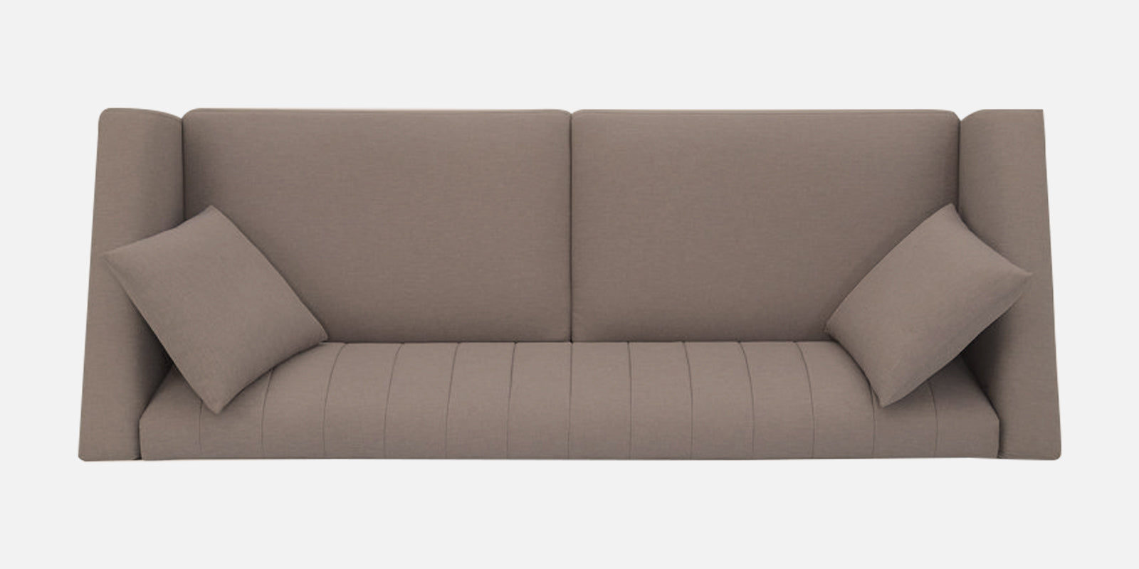 Polon Fabric 3 Seater Sofa In khaki Beige Colour