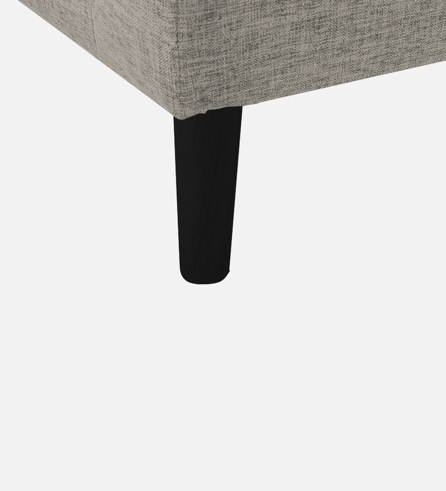 Casper Fabric 1 Seater Sofa In Ash Grey Colour - Febonic Living