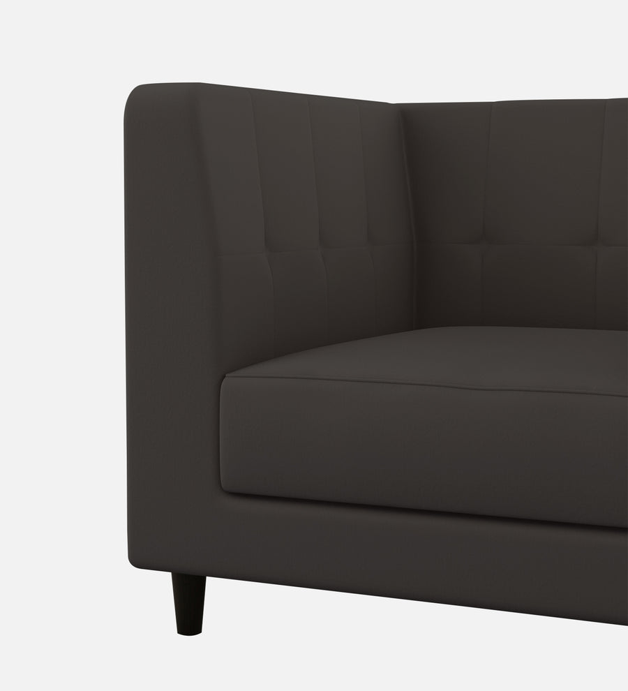 Braulia Velvet 1 Seater Sofa In Davy Grey Colour - Febonic Living