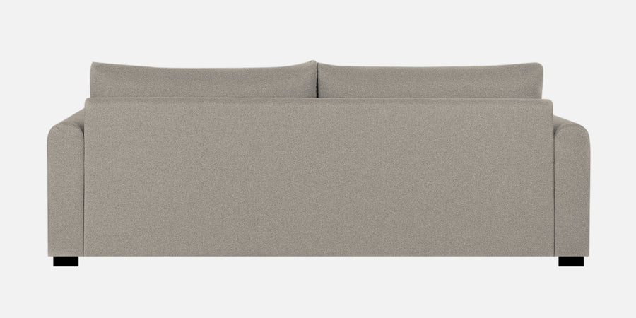 Sigma Fabric 3 Seater Sofa In Ash Grey Colour - Febonic Living
