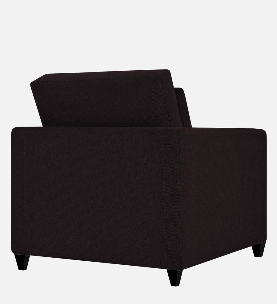 Kera Fabric 1 Seater Sofa In Cara Brown Colour - Febonic Living