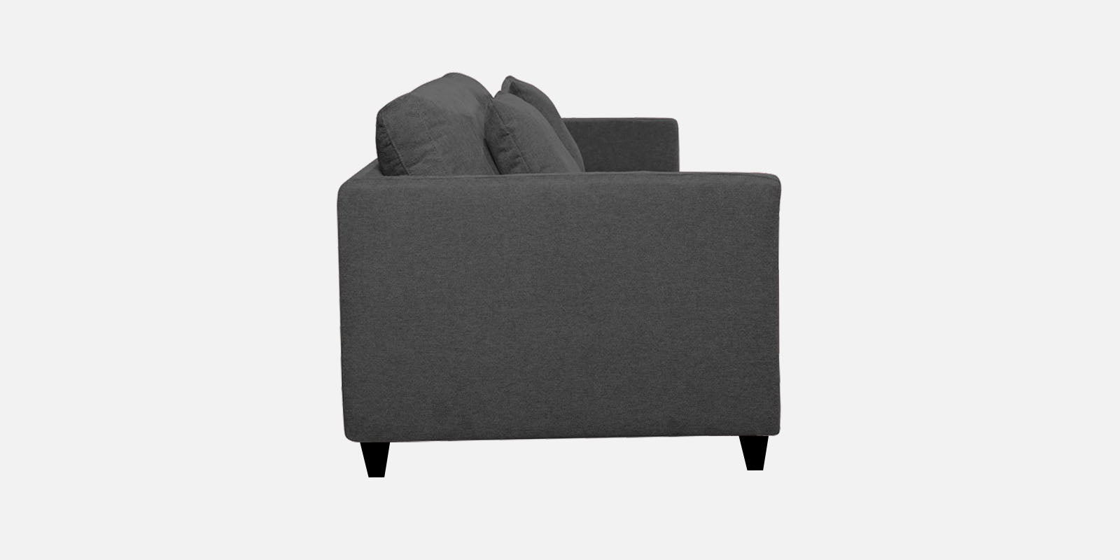 Kera Fabric 3 Seater Sofa in Charcoal Grey Colour