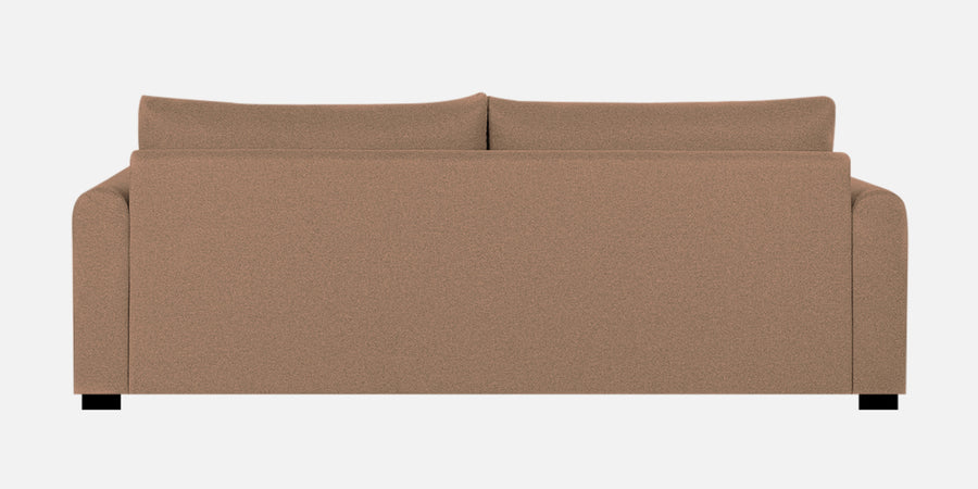 Sigma Fabric 3 Seater Sofa In Cosmic Beige Colour - Febonic Living