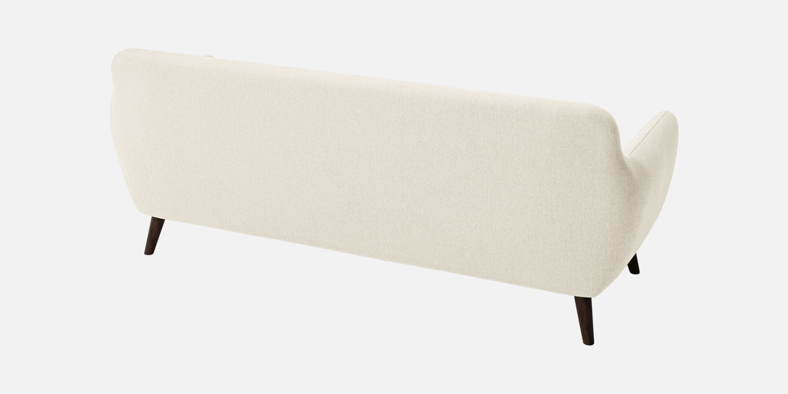 Goofy Fabric 3 Seater Sofa in Ivory Cream Colour