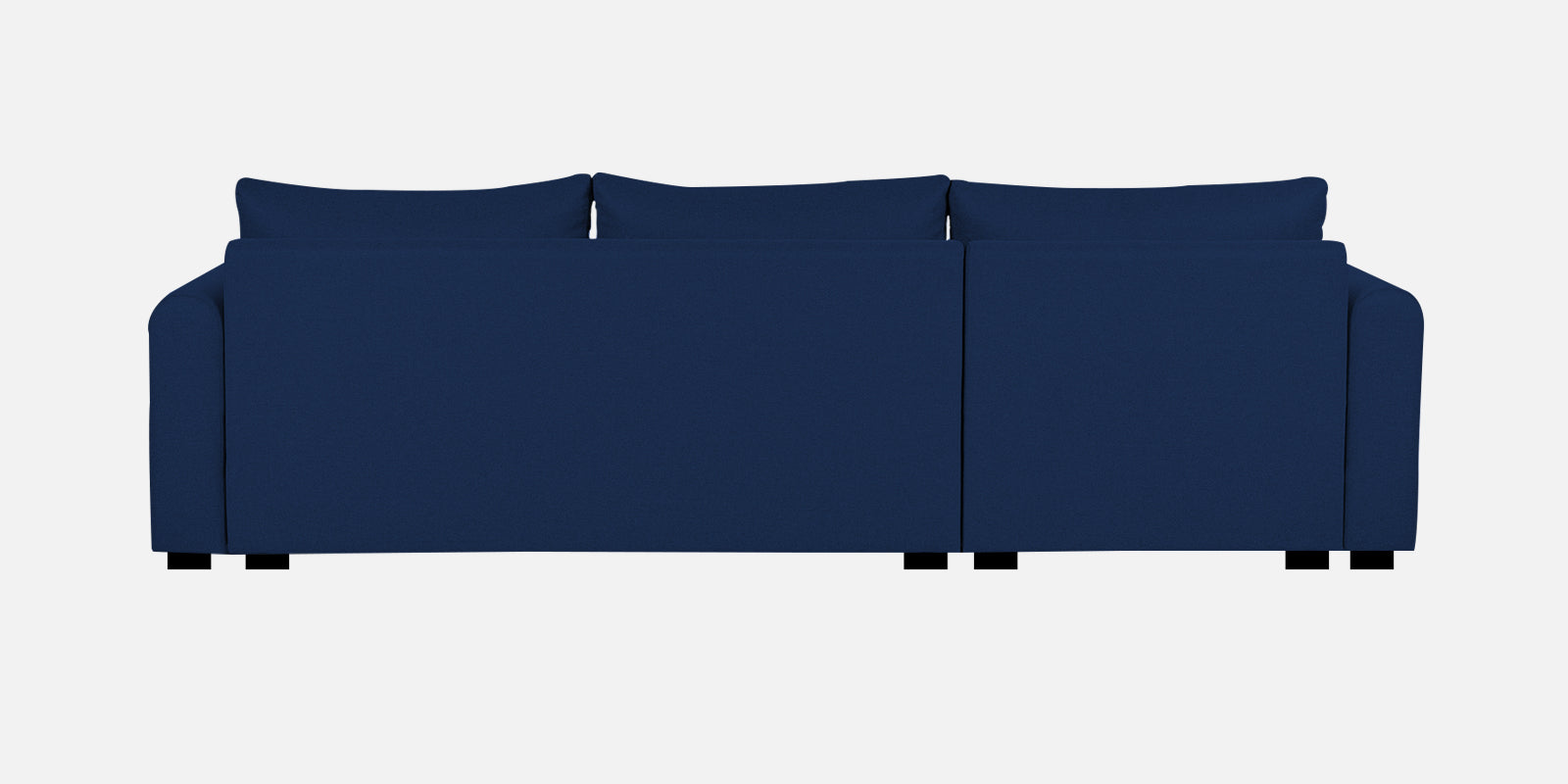 Sigma Fabric RHS Sectional (3+ Lounger) in Royal Blue Colour