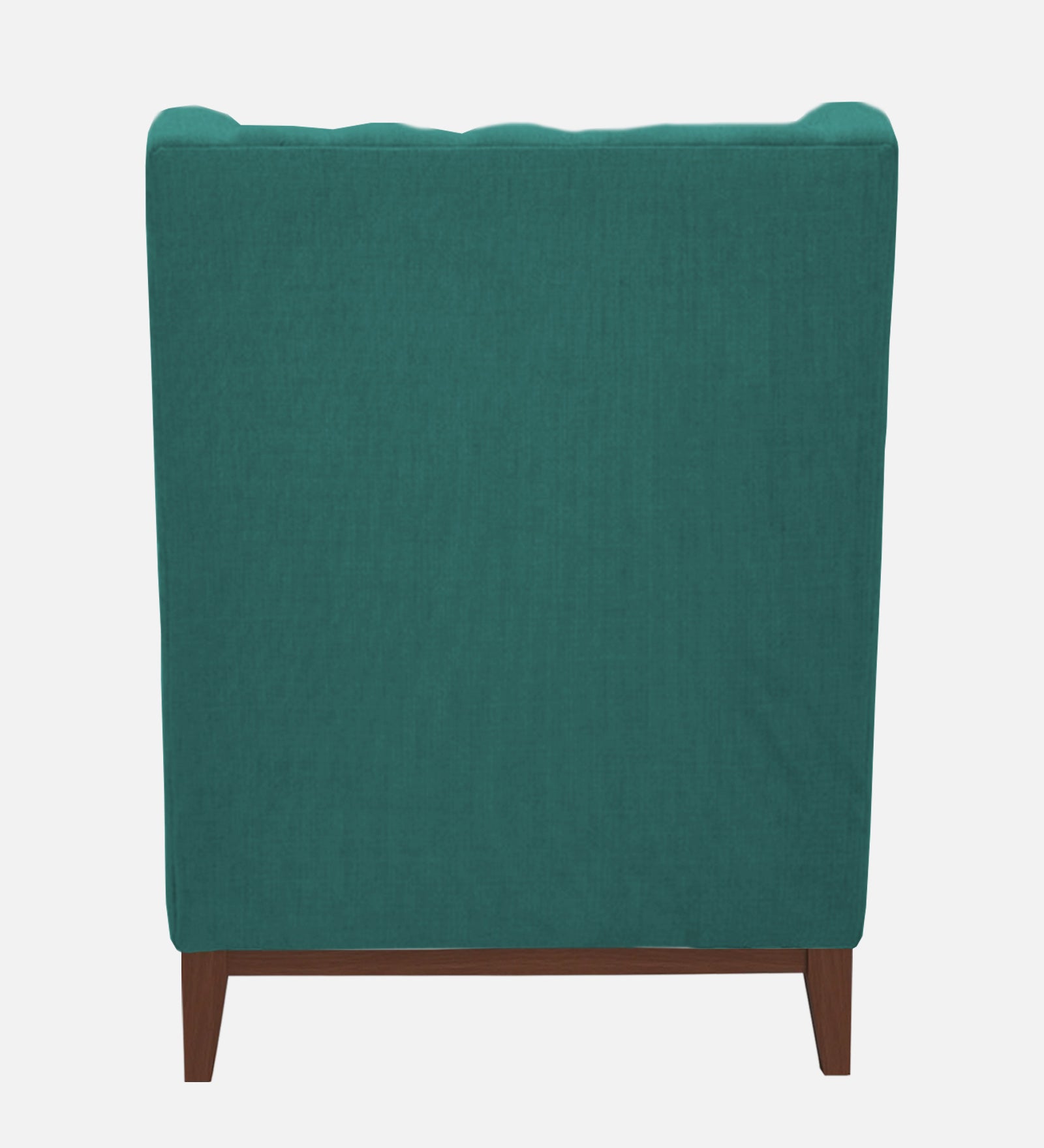 Panas Fabric 1 Seater Wing Chair in Sea Green Colour