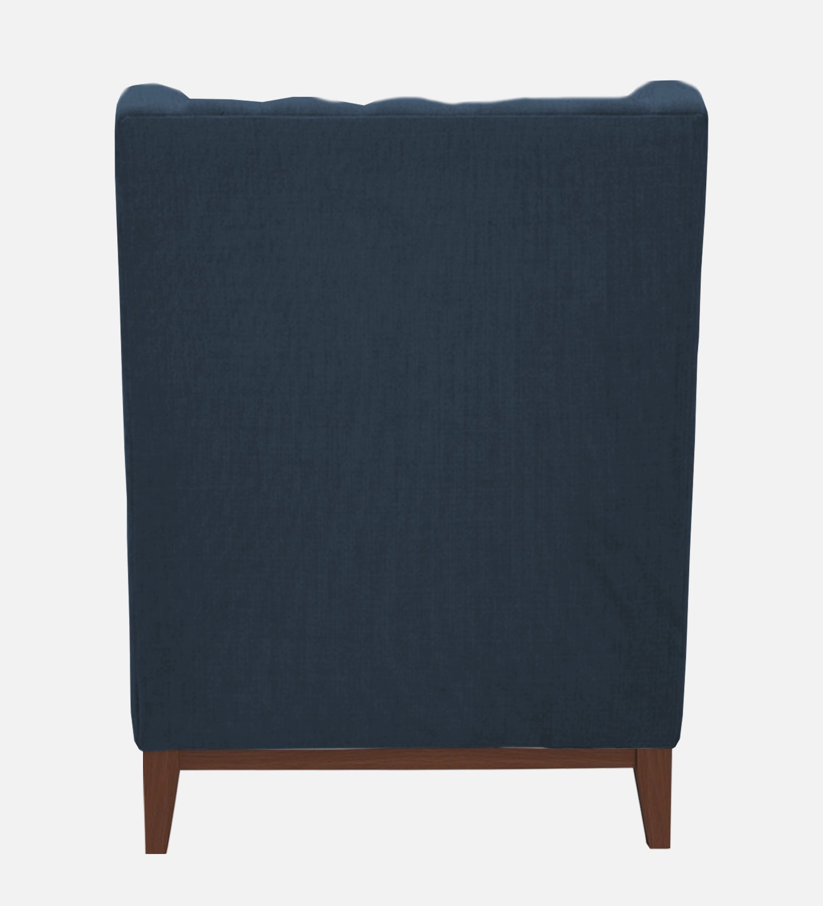 Panas Fabric 1 Seater Wing Chair in Light Blue Colour