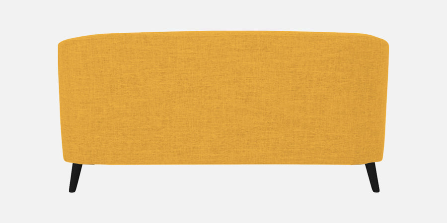 Casper Fabric 2 Seater Sofa In Bold Yellow Colour - Febonic Living