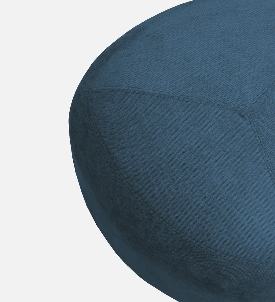 Keori Fabric Pouffe In Light Blue Colour - Febonic Living