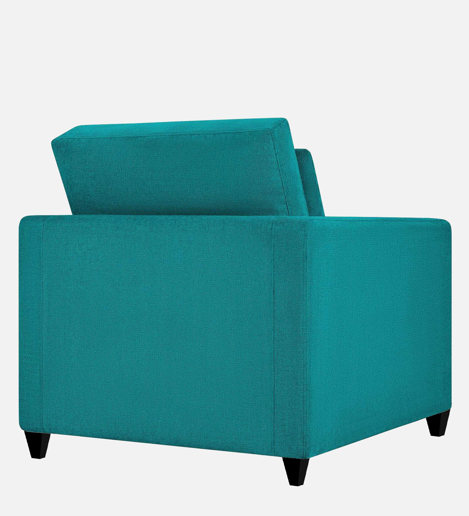 Kera Fabric 1 Seater Sofa in Sea green Colour