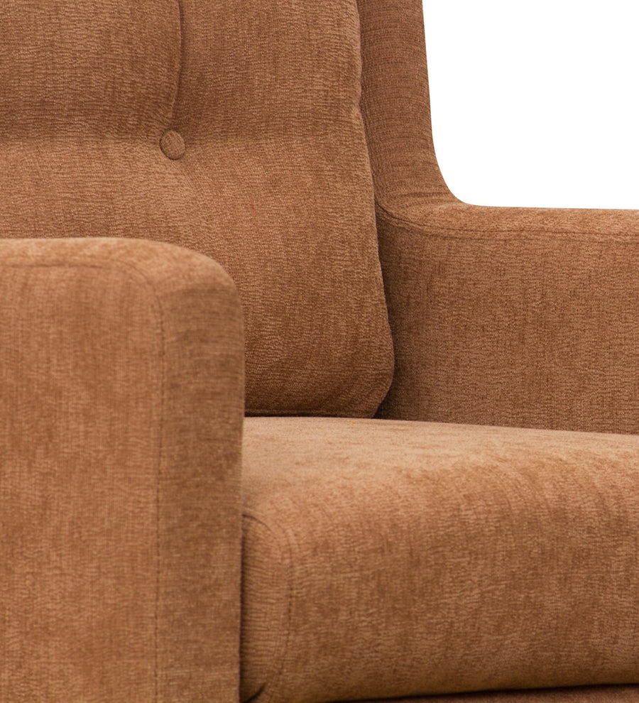 Emma Boucle Arm Chair In Daisy Yellow Colour - Febonic Living