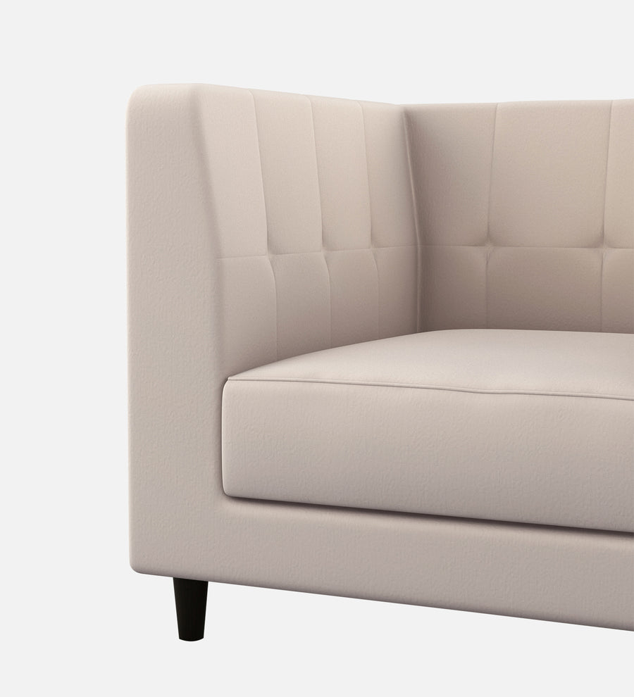 Braulia Velvet 1 Seater Sofa In Camel Beige Colour - Febonic Living