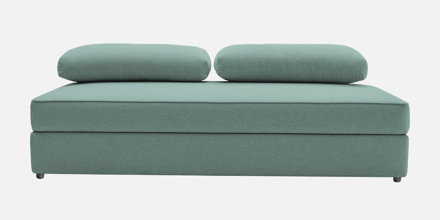 Vito Fabric Day Bed In Suka Blue Colour With Storage - Febonic Living