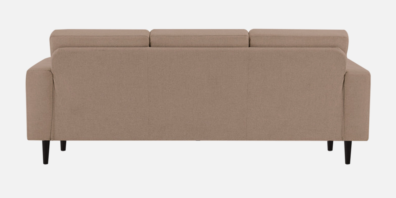 Harbel Fabric 3 Seater Sofa In Kadhi Beige Colour