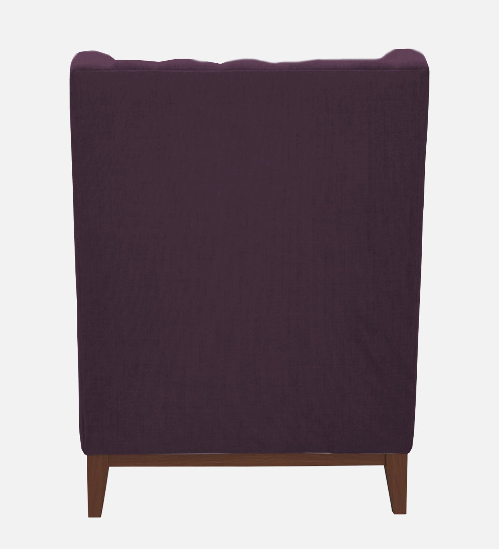 Panas Fabric 1 Seater Wing Chair in Greek Purple Colour