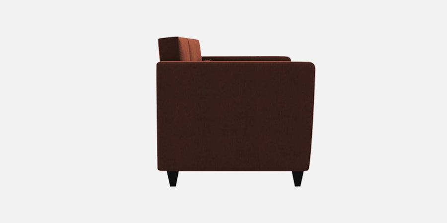 Tokyo Fabric 3 Seater Sofa In Coffee Brown Colour - Febonic Living