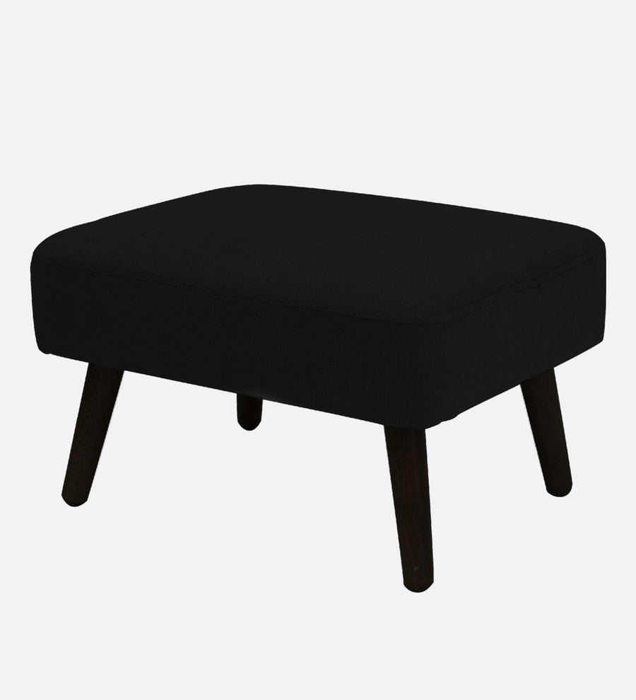 Luke Fabric Foot Stool In Zed Black Colour - Febonic Living