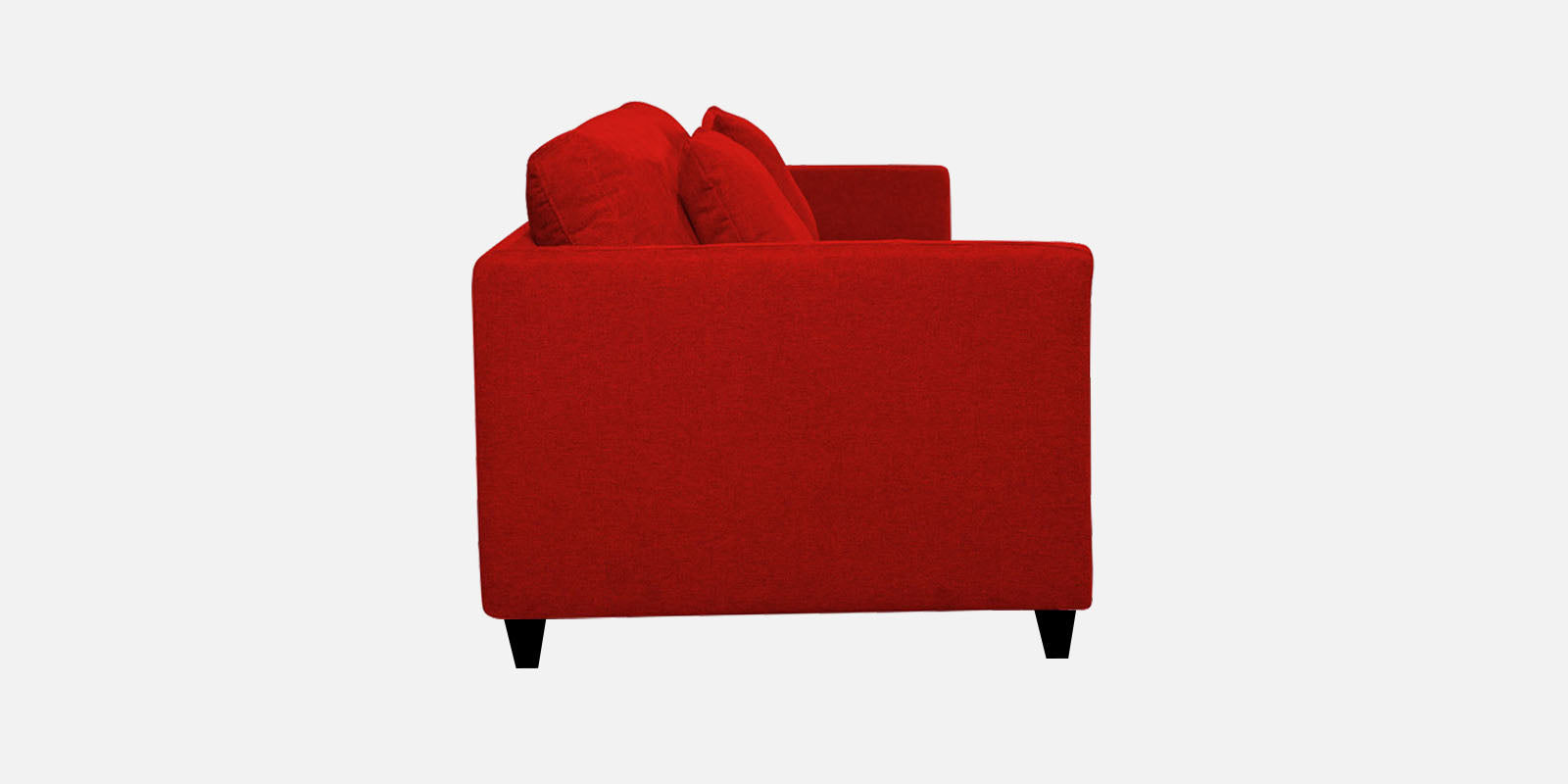 Kera Fabric 3 Seater Sofa in Ruby Red Colour