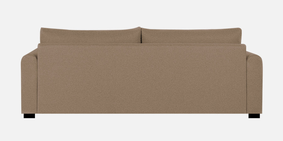 Sigma Fabric 3 Seater Sofa In Cookie Beige Colour - Febonic Living