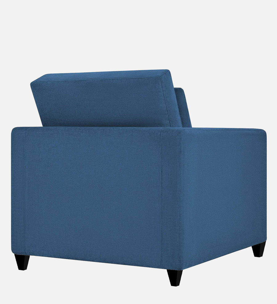 Kera Fabric 1 Seater Sofa In Light Blue Colour - Febonic Living