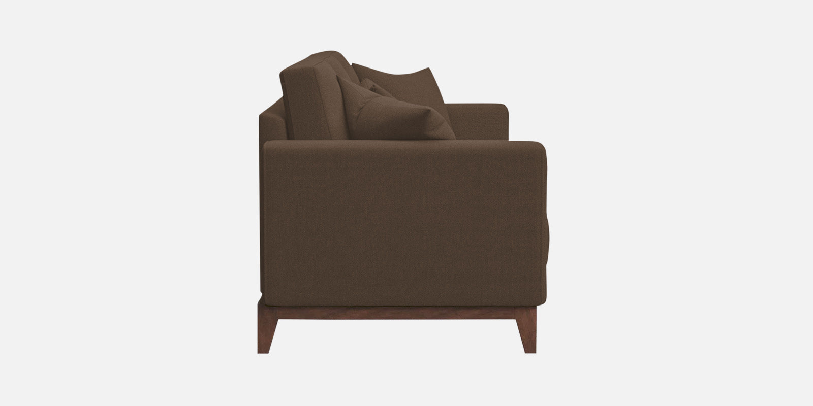 Luca Fabric 3 Seater Sofa in Rosy Brown Colour