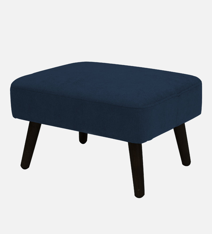 Luke Fabric Foot Stool In Denim Blue Colour - Febonic Living