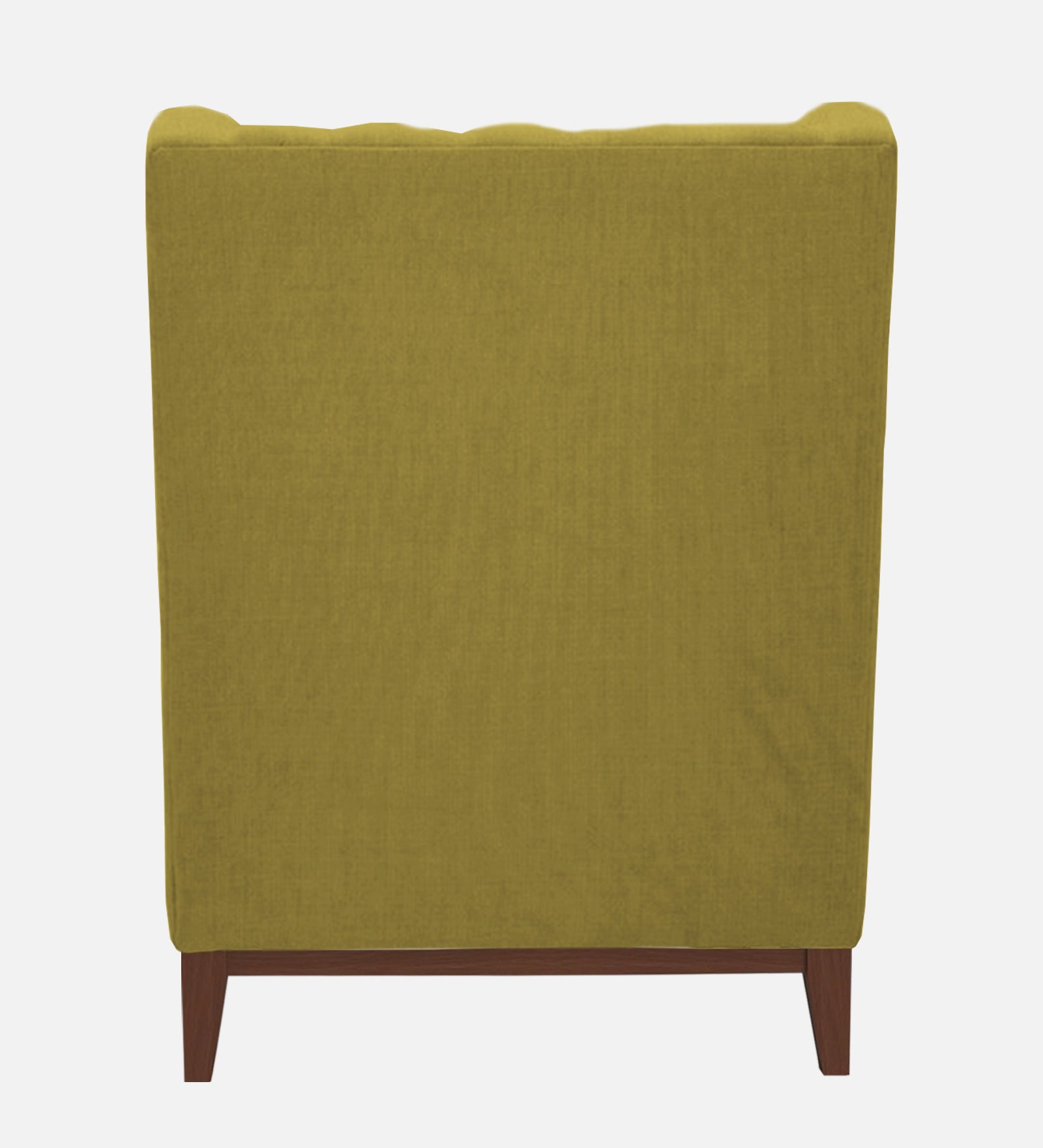 Panas Fabric 1 Seater Wing Chair  in Parrot Green Colour