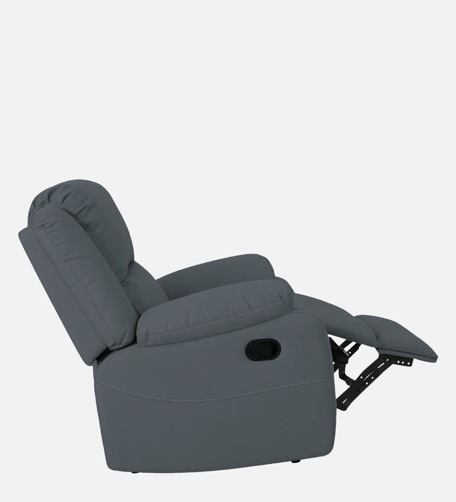 Adley Fabric 1 Seater Motorized Recliner In Indigo Blue Colour - Febonic Living