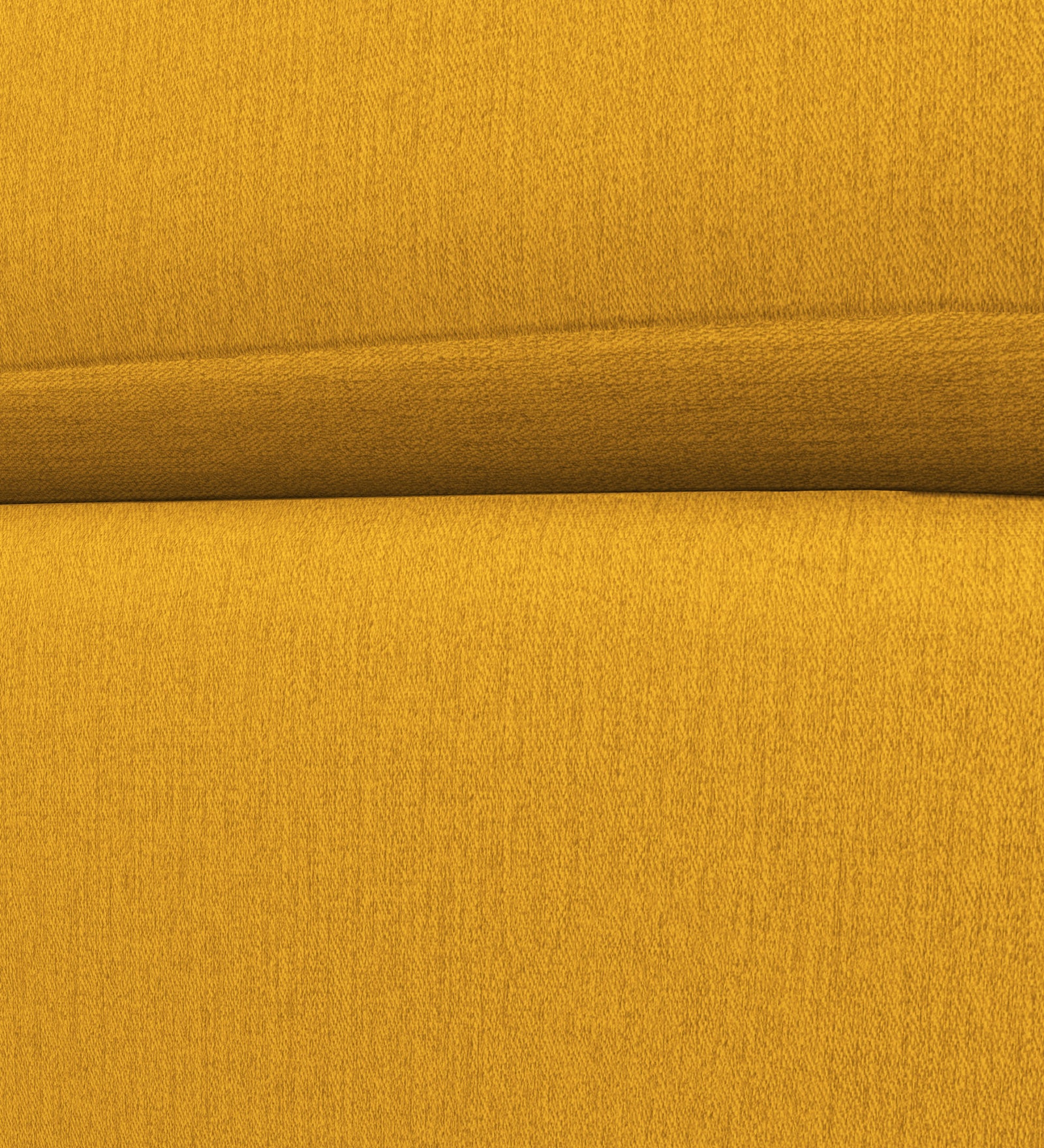 Penny Fabric Storage Ottoman In Bold Yellow Colour