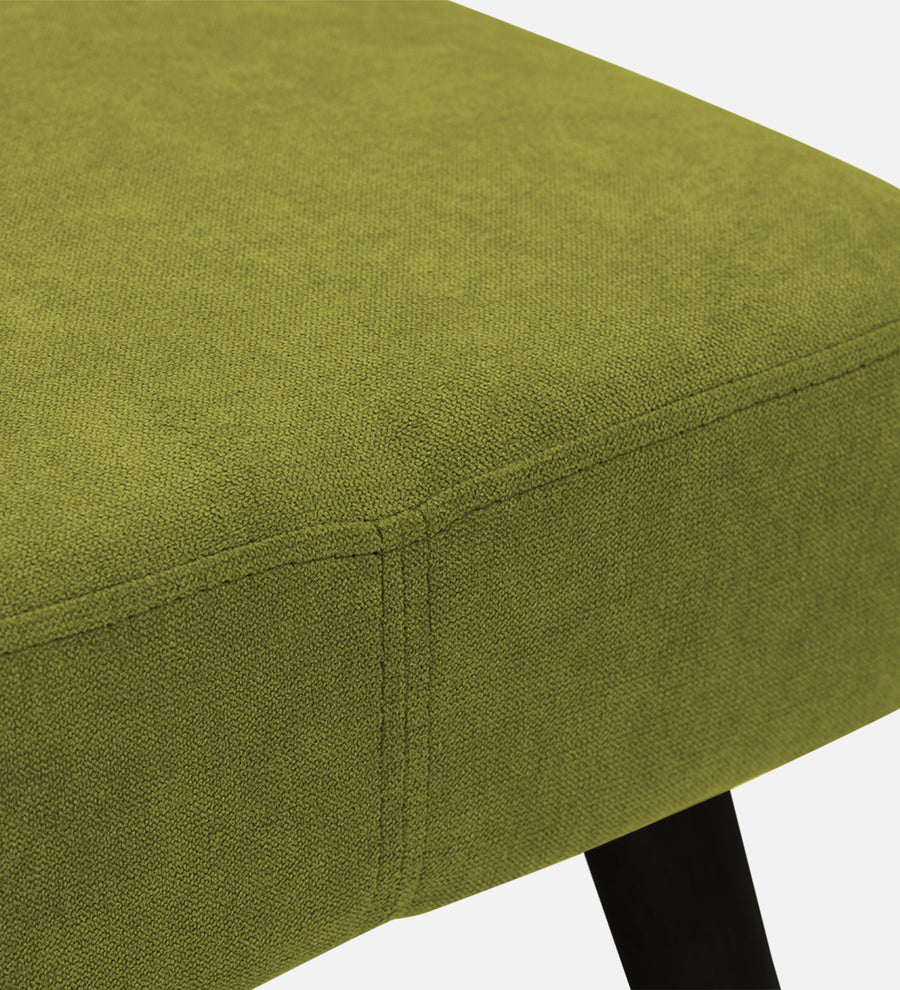 Luke Fabric Foot Stool In Parrot Green Colour - Febonic Living