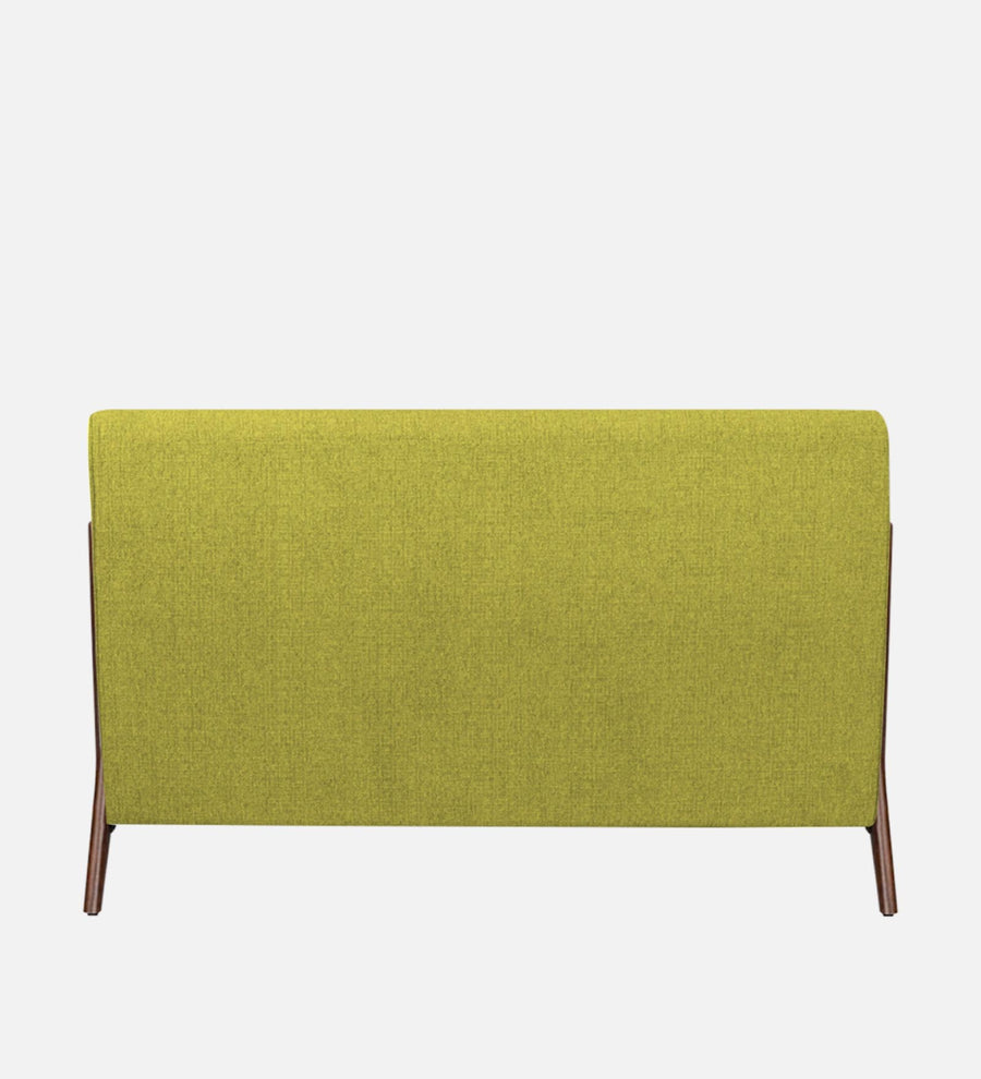 Catla Fabric Upholstered Queen Size Bed In Parrot Green Colour - Febonic Living