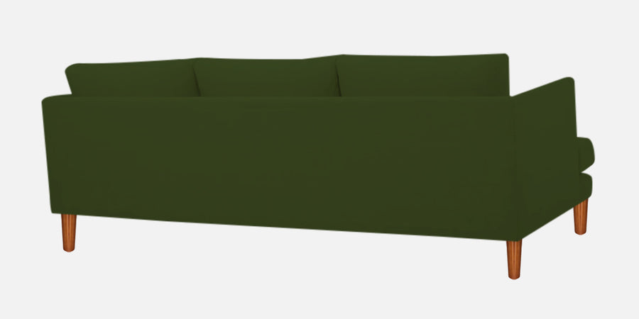 Sokun Fabric 3 Seater Sofa In Olive Green Colour - Febonic Living