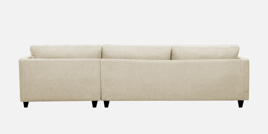 Kera Fabric Rhs Sectional Sofa 3 Lounger In Ivory Cream Colour - Febonic Living