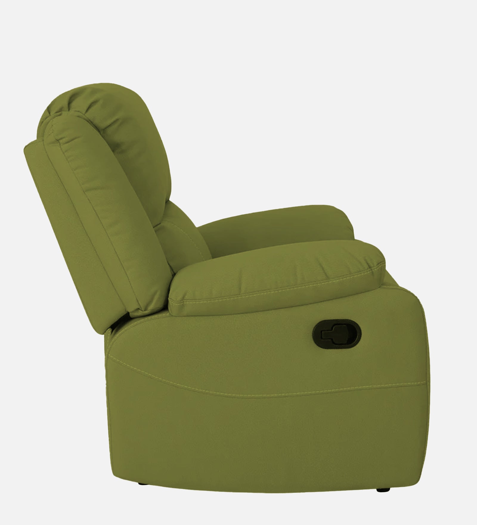 Adley Fabric Manual 1 Seater Recliner In Lime Green Colour