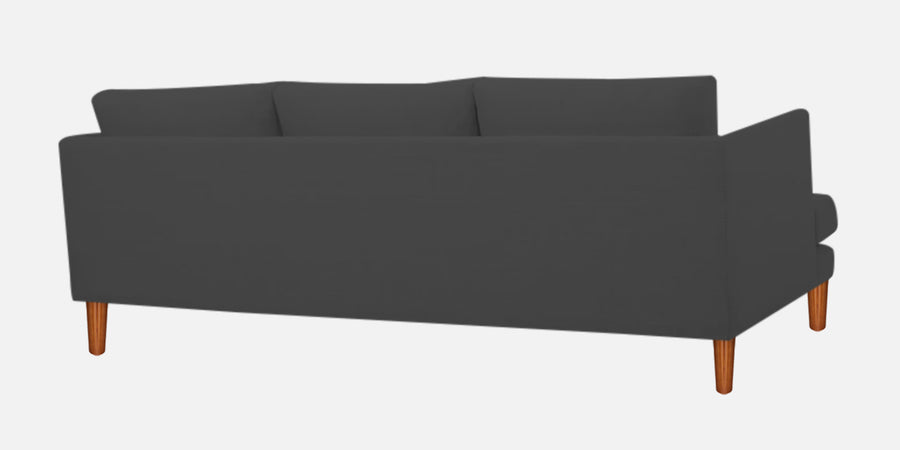 Sokun Fabric 3 Seater Sofa In Charcoal Grey Colour - Febonic Living