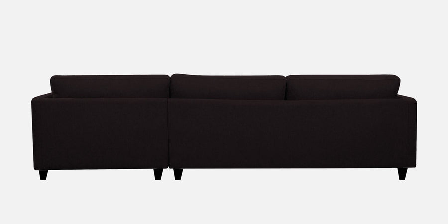 Kera Fabric Rhs Sectional Sofa 3 Lounger In Cara Brown Colour - Febonic Living
